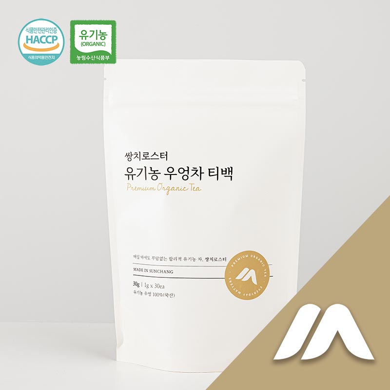 [맑은상회] 쌍치로스터 유기농 우엉차 30g (1g×30티백)