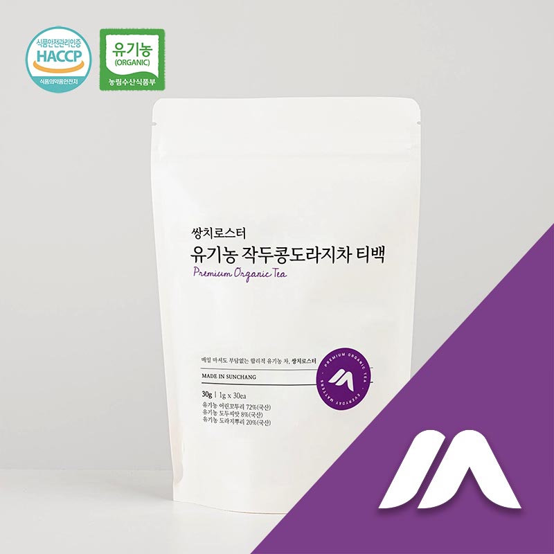 [맑은상회] 쌍치로스터 유기농 작두콩도라지차 30g (1g×30티백)