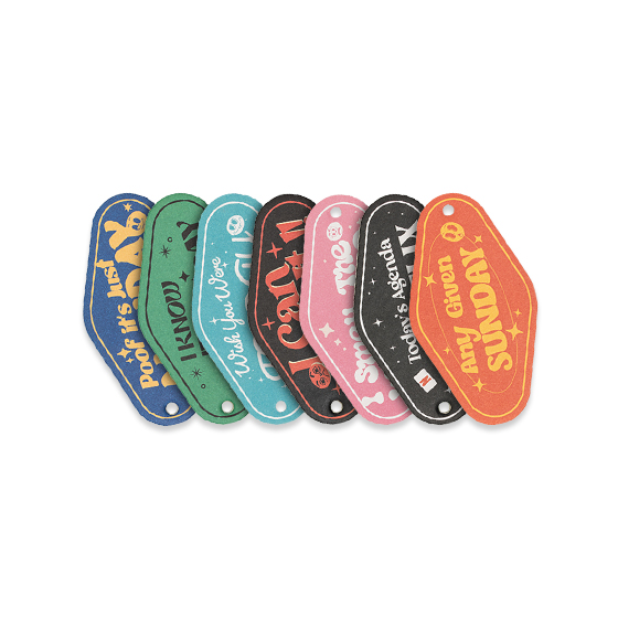차량용 종이 방향제 샤쉐 프래그런스 태그 위캔드 패키지