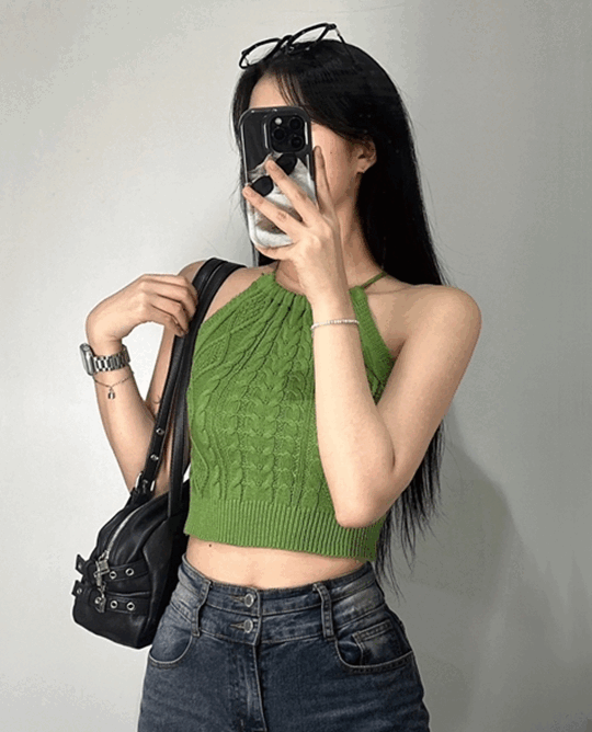 250410_gif_꽈배기 홀터넥 니트 끈 나시 티 T102.gif