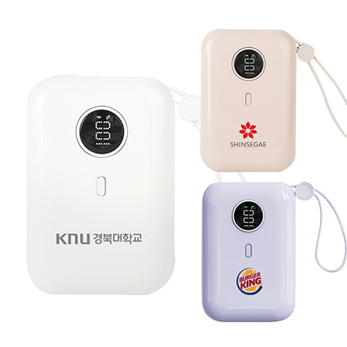 [제로티어] 2in1 고속충전 보조배터리 10000mAh