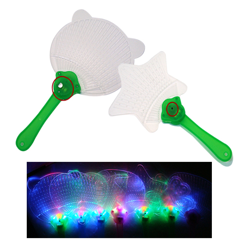 LED 야광 부채