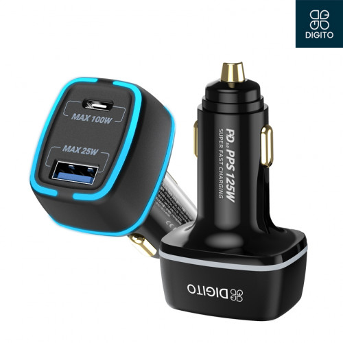 디지토 DT-C125W 차량용 125W 초고속 시거잭 충전기