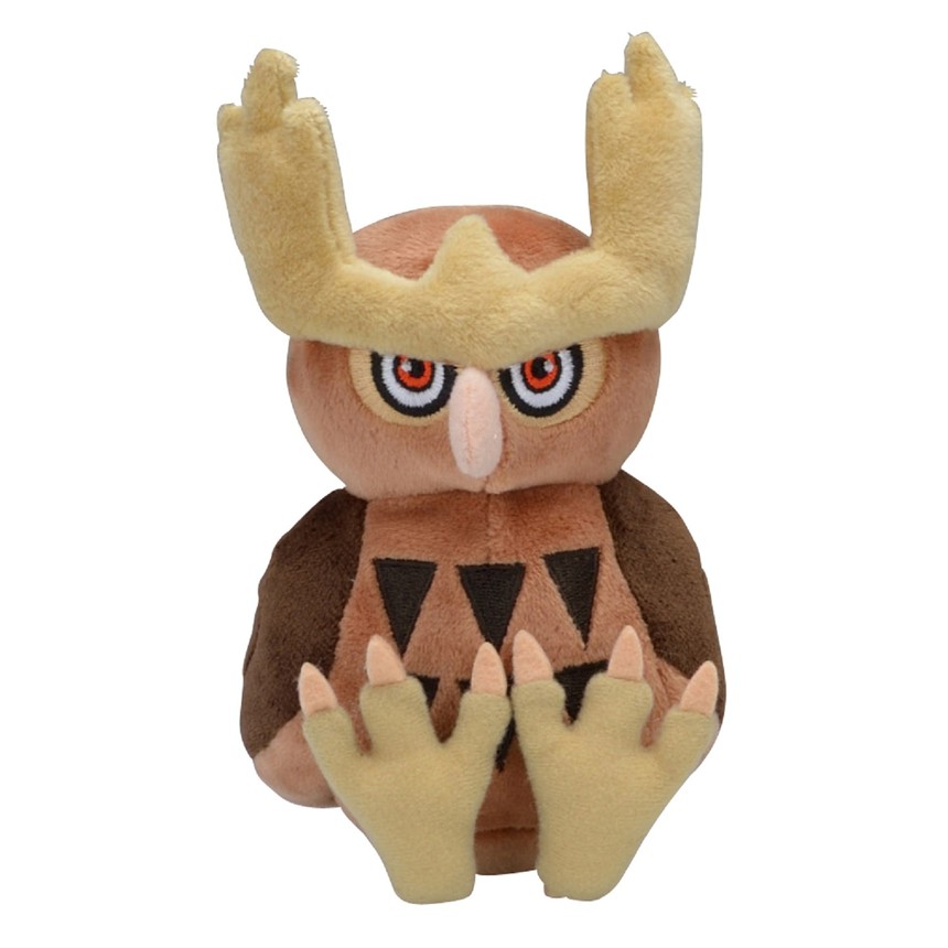 포켓몬센터 봉제인형 Pokemon fit 야부엉
