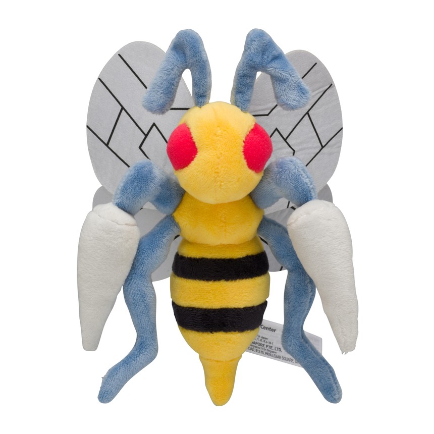 포켓몬센터 봉제인형 Pokemon fit 독침붕