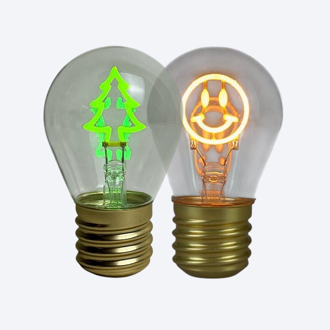 BRABE 네온 LED 이모지무선 미니벌브 램프