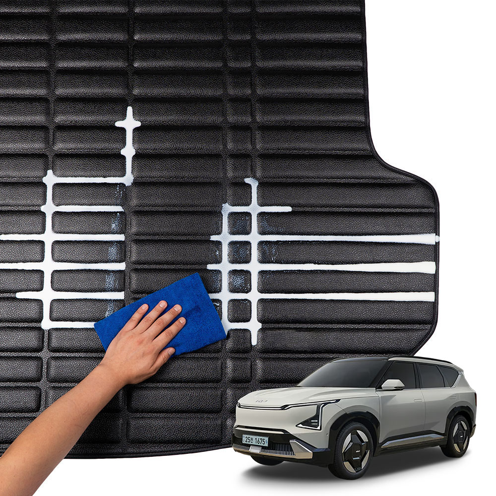 EV5 가죽 트렁크매트