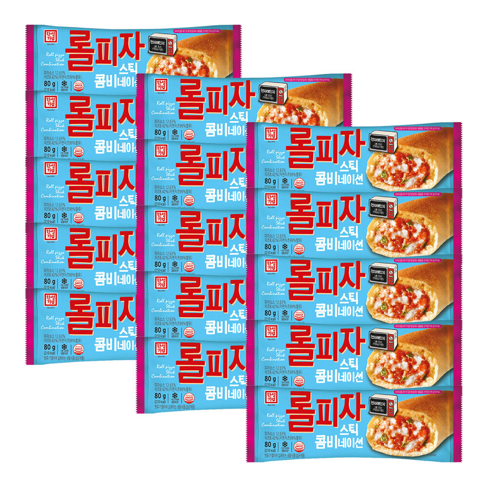 한성기업 롤피자스틱 콤비네이션 80g X 15개