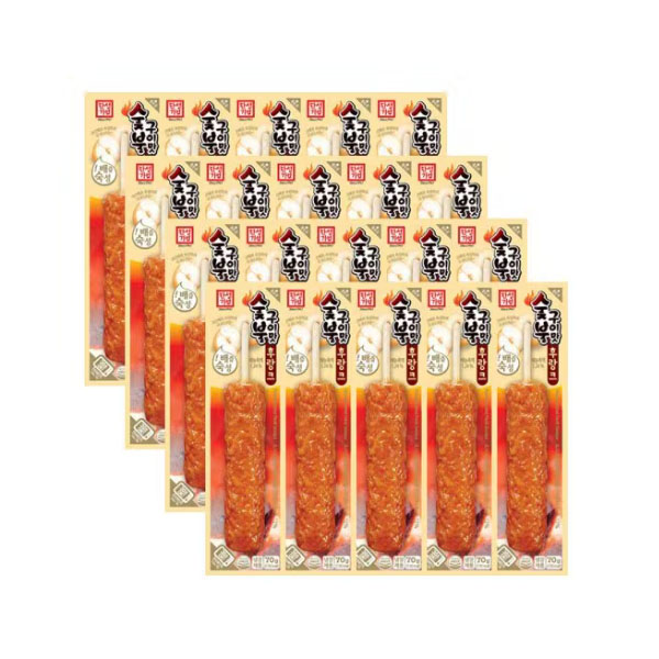 한성기업 배즙숙성 숯불구이맛 후랑크 70g X 20개