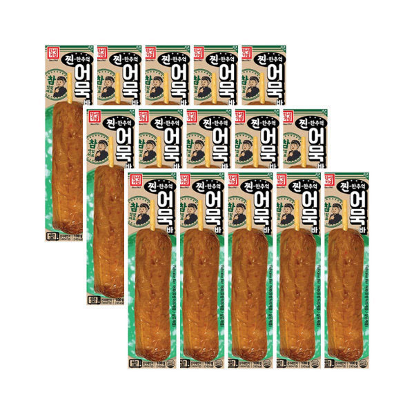 한성기업 찐한추억 어묵바 100g X 15개