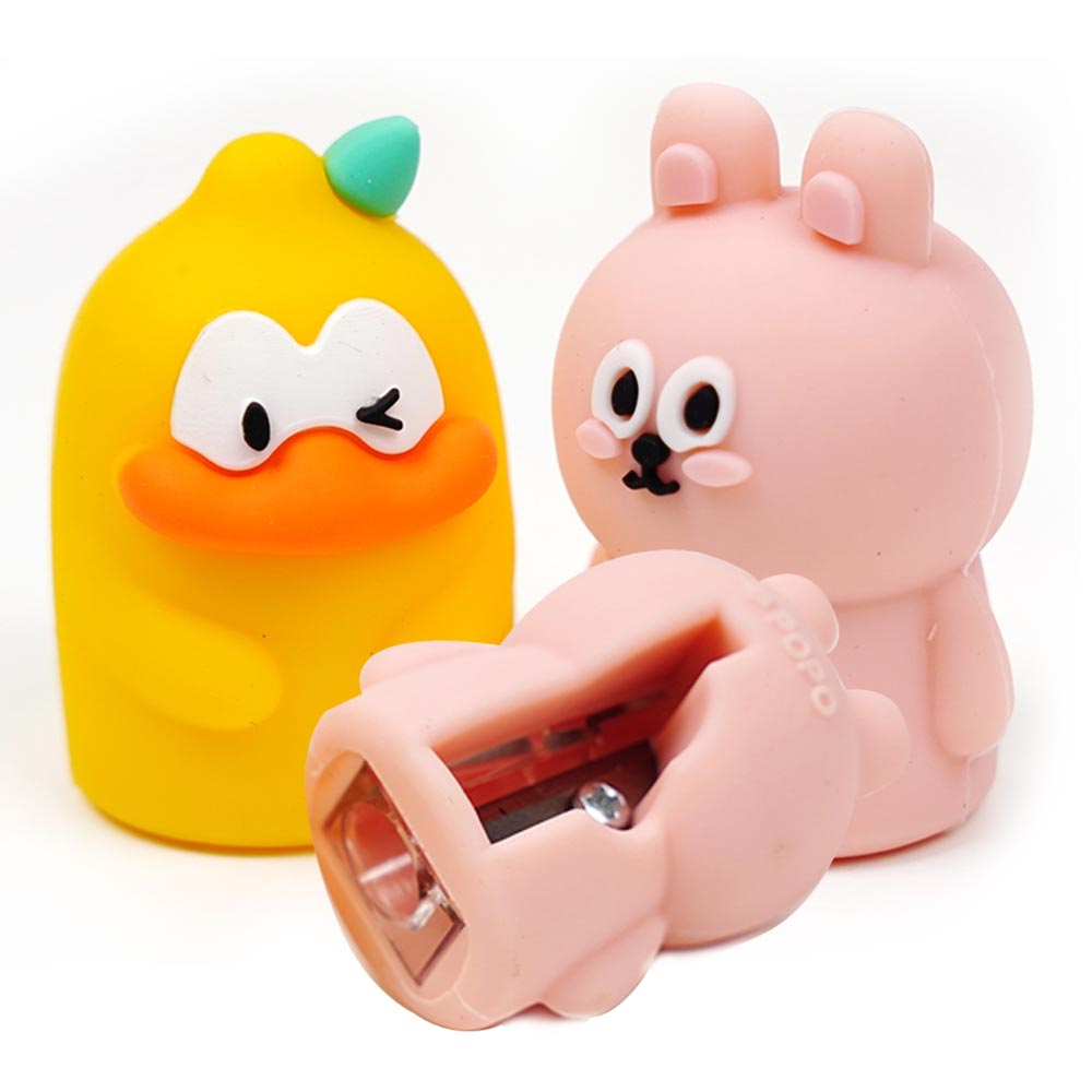 버블리팝 피규어 연필깎이 1p 신학기 학습 준비물 휴대용