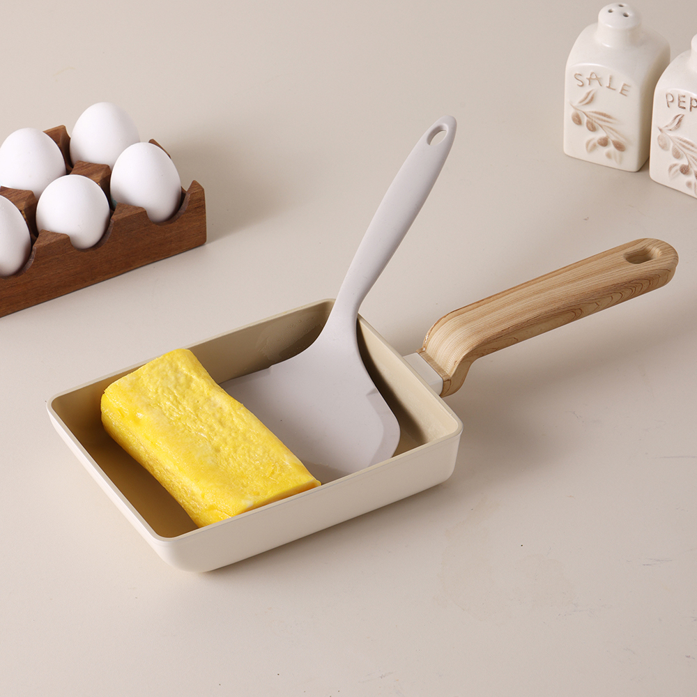 [리빙아트] 크레마우디 IH 세라믹 계란말이팬 18cm + 뒤집개