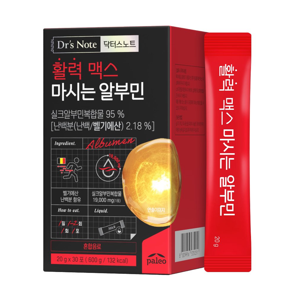 [팔레오] 활력 맥스 마시는 알부민 20g x 30포