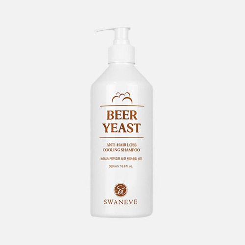 [스와니브] 맥주효모 탈모증상 완화 쿨링샴푸 (500ml)
