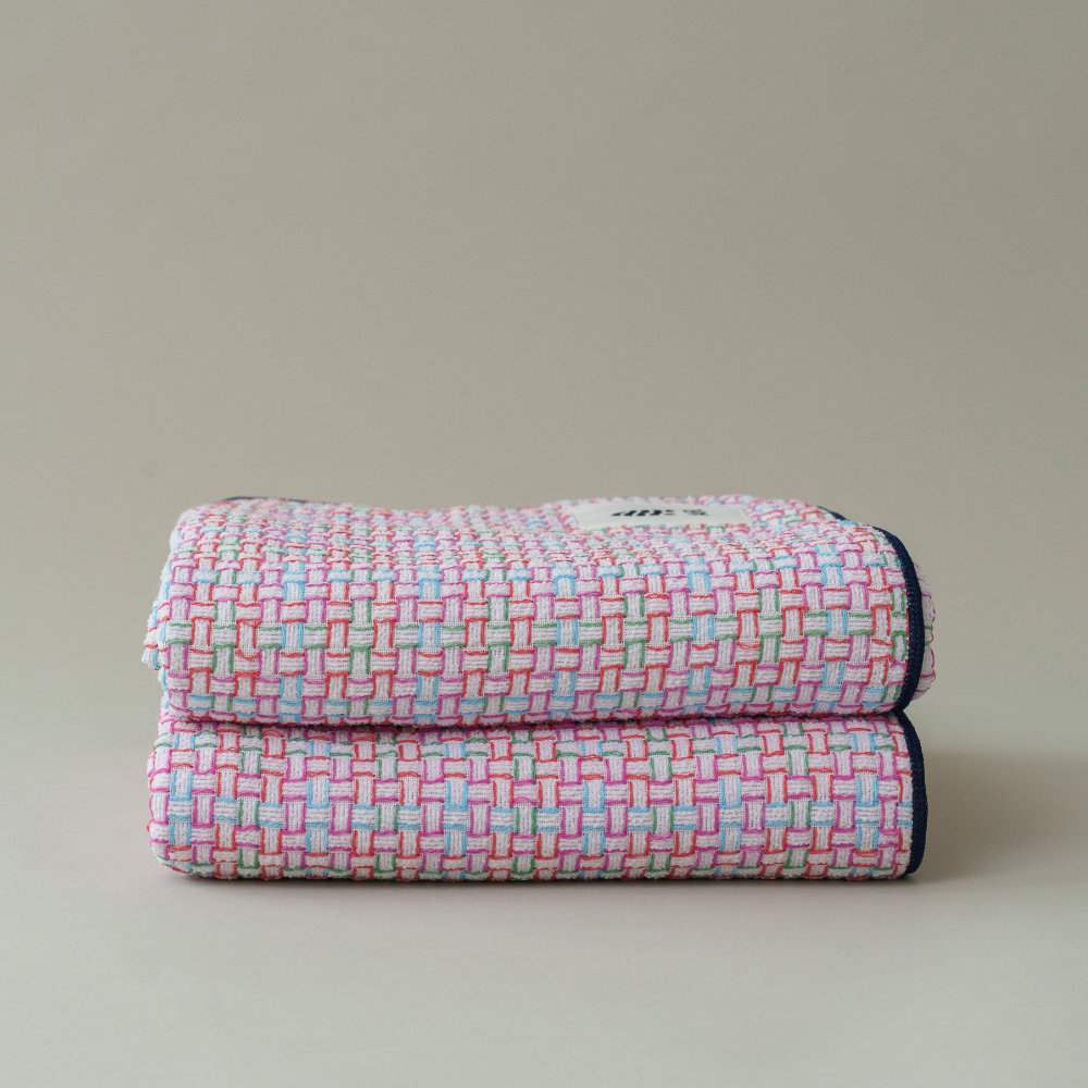 아메크 (AMEQ) 리드미컬 비치타올(스크래치) 150x100cm, 물놀이 해변 여행, 골프타올, 바디타올, 비치타올