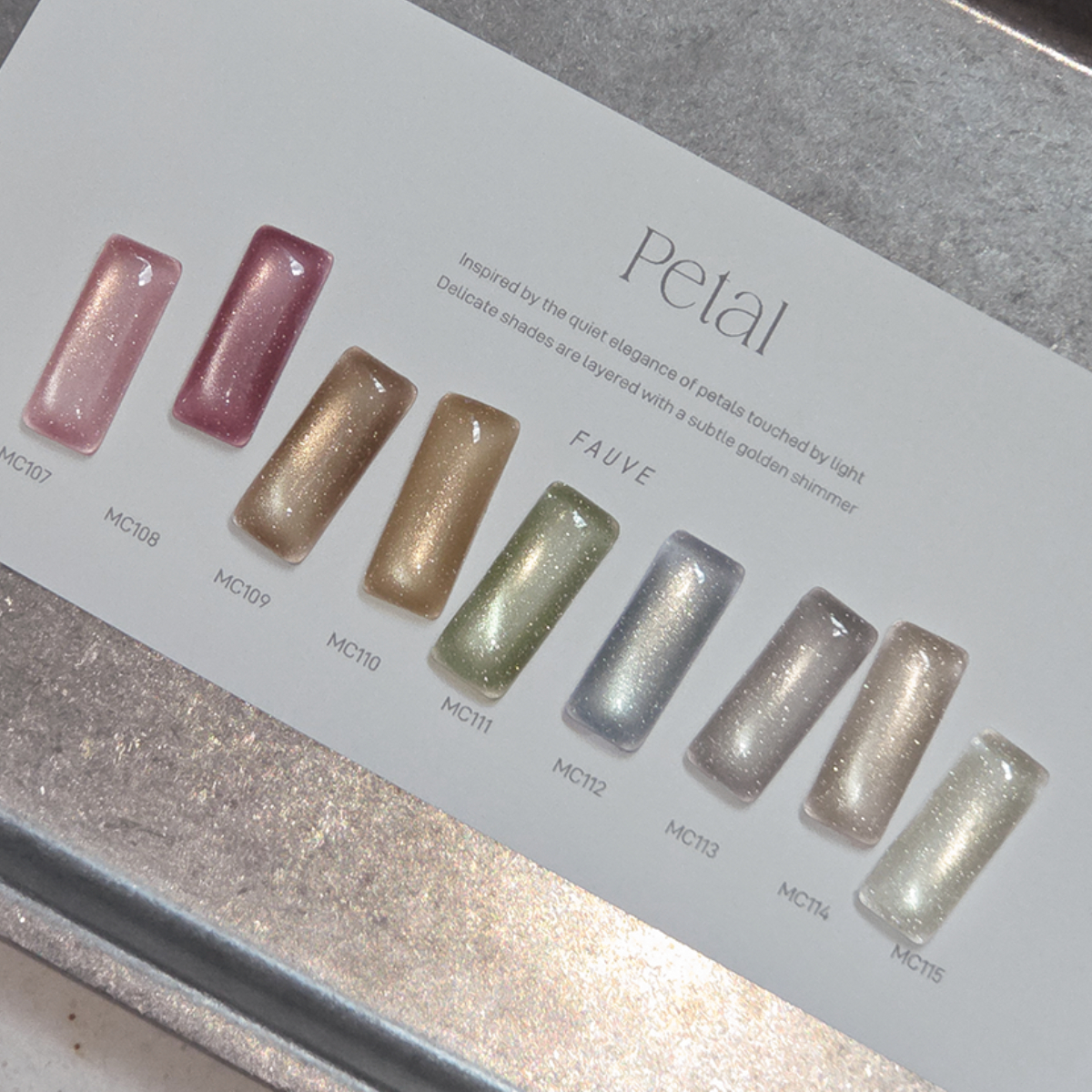 [포브] 페탈(Petal) 자석젤 9종세트