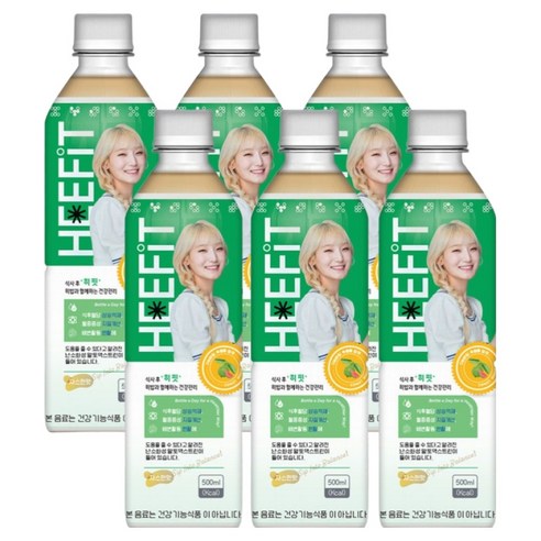메디카코리아 당음료 히핏 500ml*6개