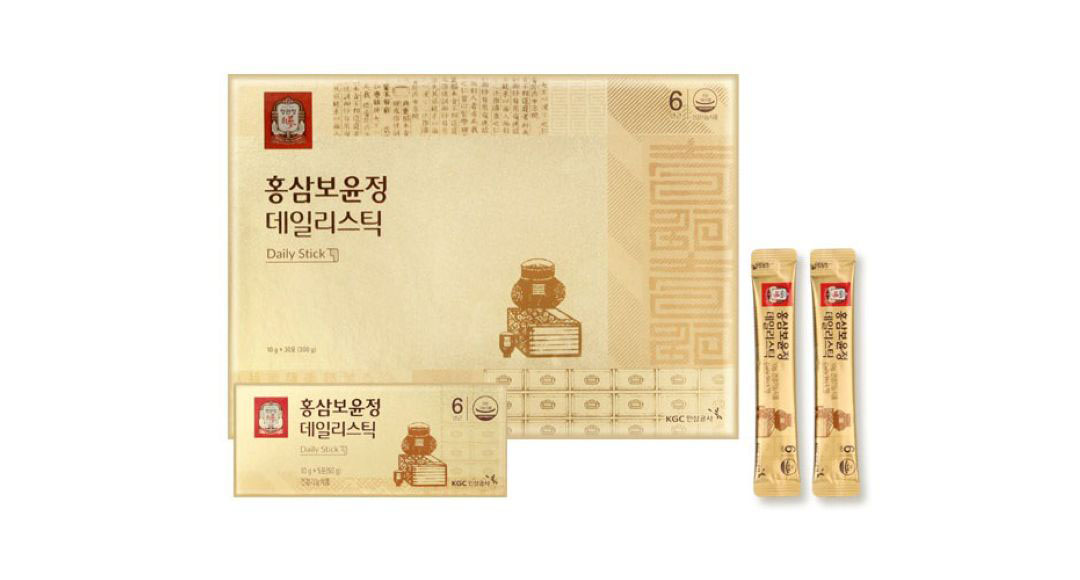 [정관장] 홍삼보윤정 데일리 스틱 (10g x 30포 / 쇼핑백 포함)