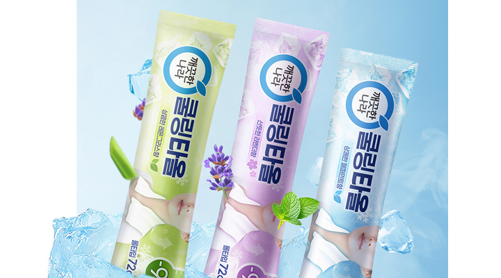 [깨끗한나라] 쿨링타올 상쾌한 페퍼민트향 휴대용 1매 x 50입 외 2종