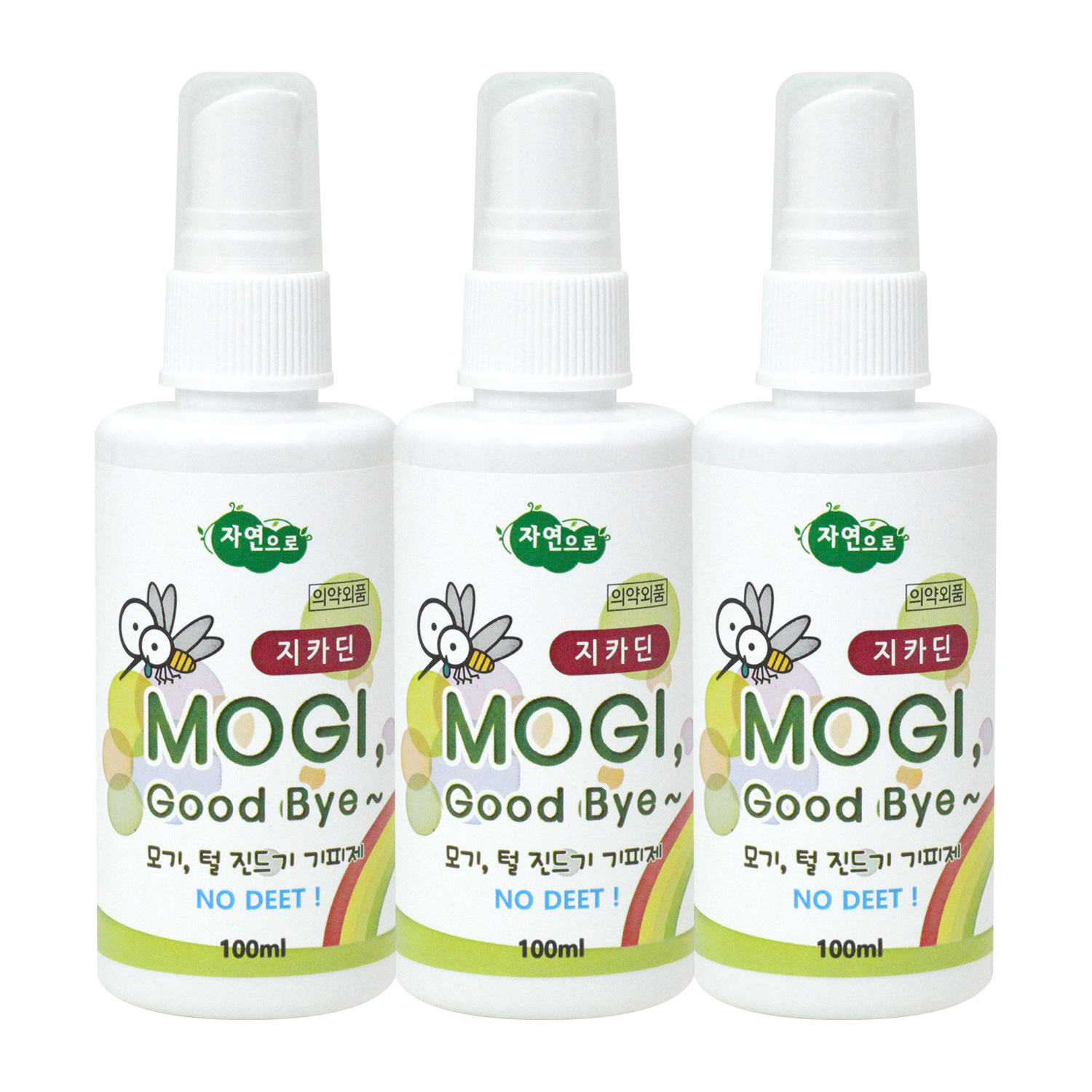 자연으로 굿바이 모기 100ml 3개 세트