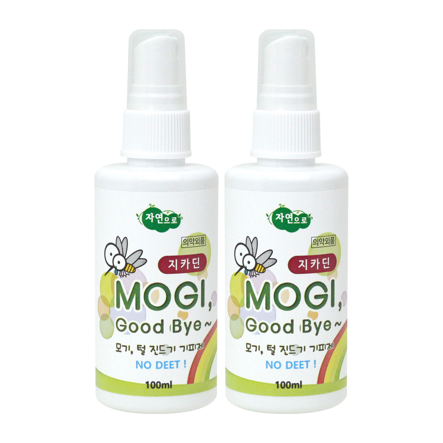 자연으로 굿바이 모기 100ml 2개 세트