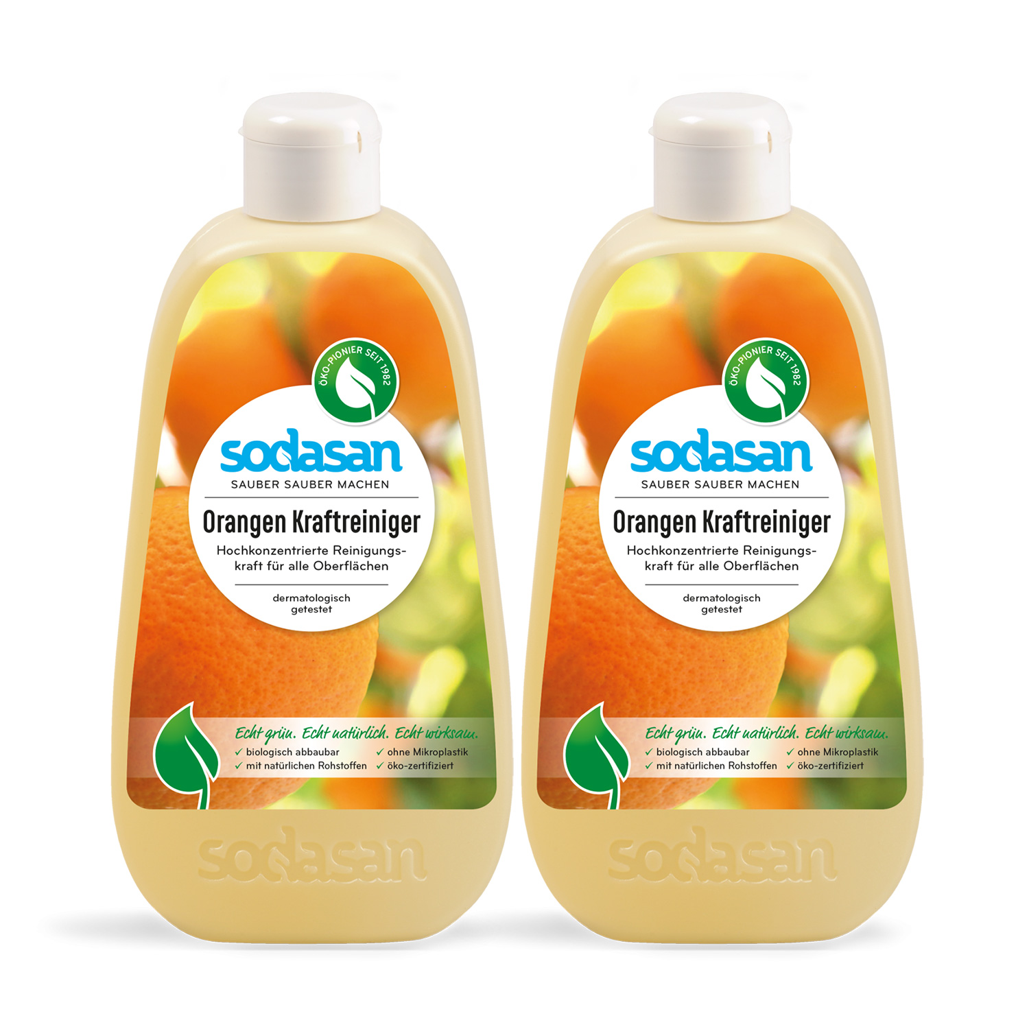 소다산 오렌지 파워 세정제 500ml 2개