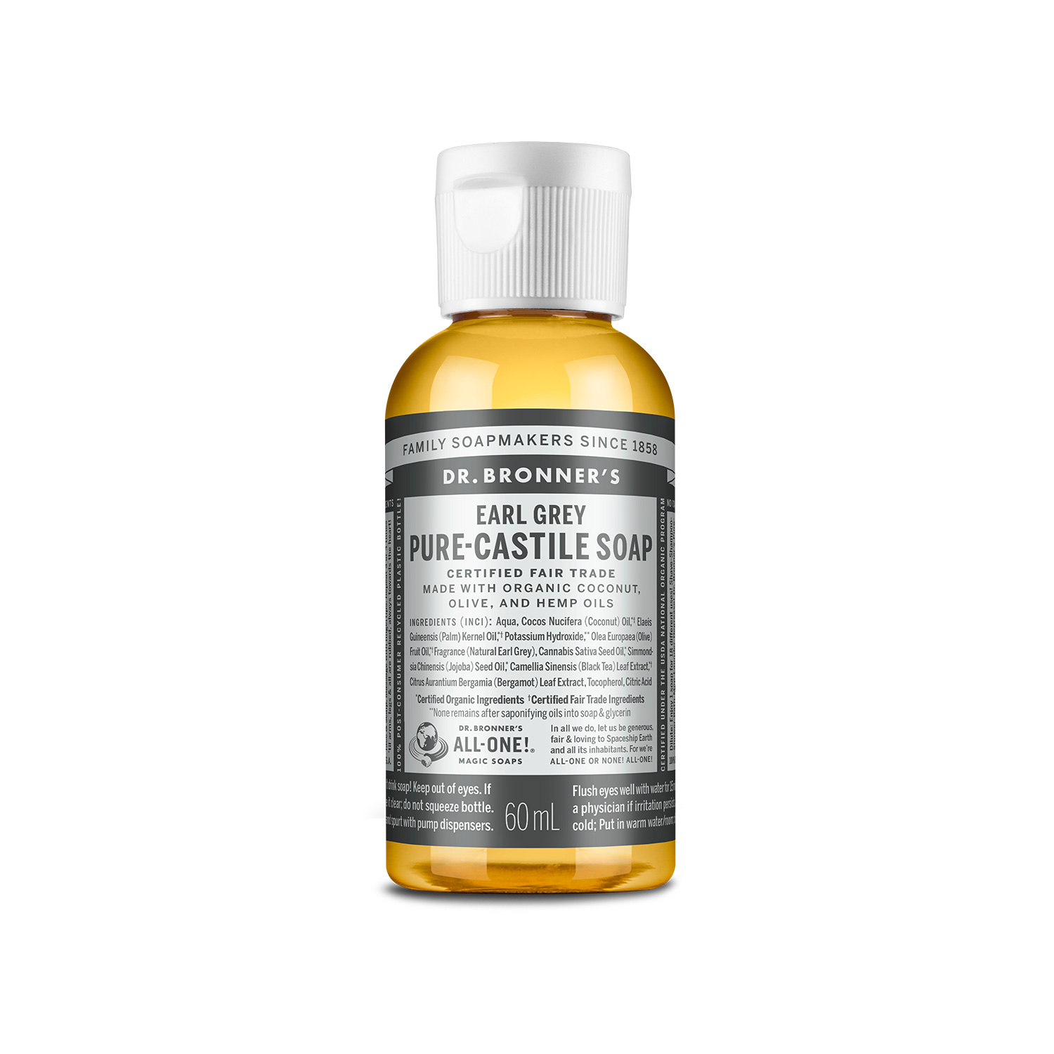 닥터브로너스 캐스틸 솝 얼그레이 60ml