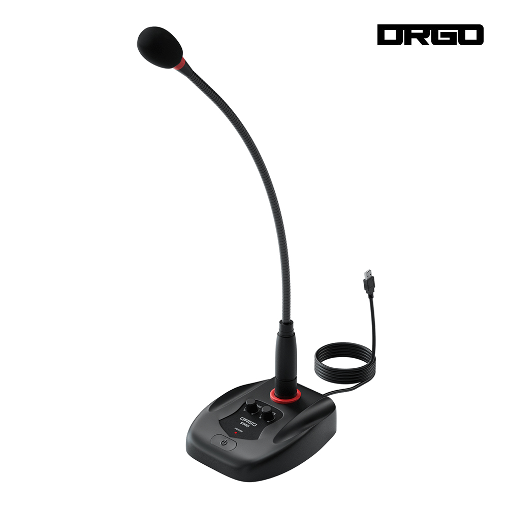 디알고 USB 구즈넥 방송용 어학용 게임용 스탠드 다이나믹 마이크 STM01