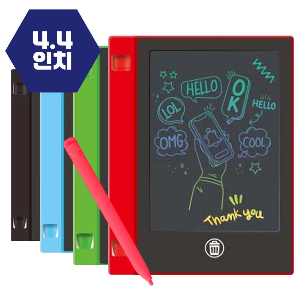 [이번주 PICK!] 해피 LCD 컬러전자 메모장 (4.4인치) 1p