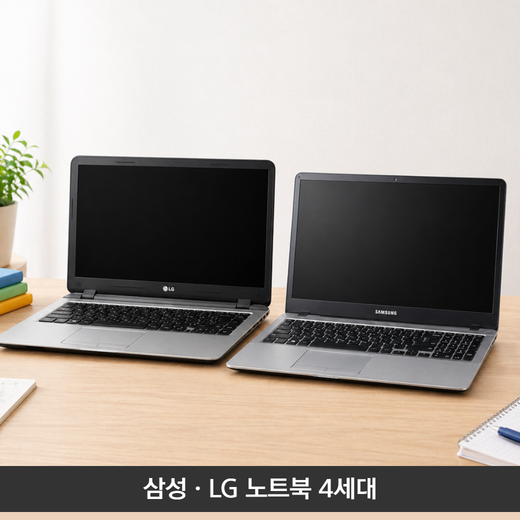 [클리어런스]  삼성·LG 노트북 4세대 (리퍼비시)
