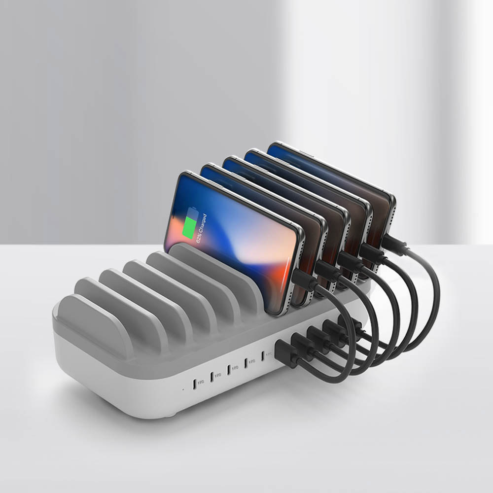 태블릿 멀티 고속 충전 보관함 10포트 (200W)