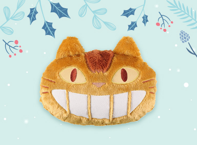 [이웃집 토토로] 다이컷 쿠션 (고양이버스)