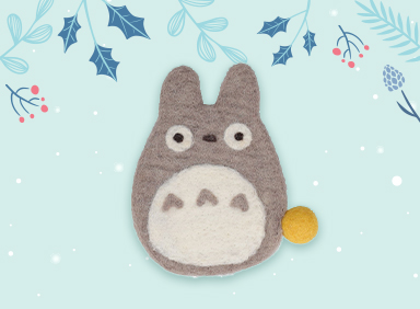 [이웃집 토토로]양모코스터(대토토로)