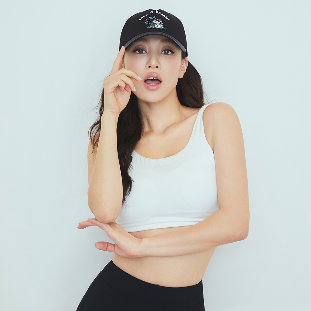 배럴 우먼 에센셜 브라탑 오프화이트