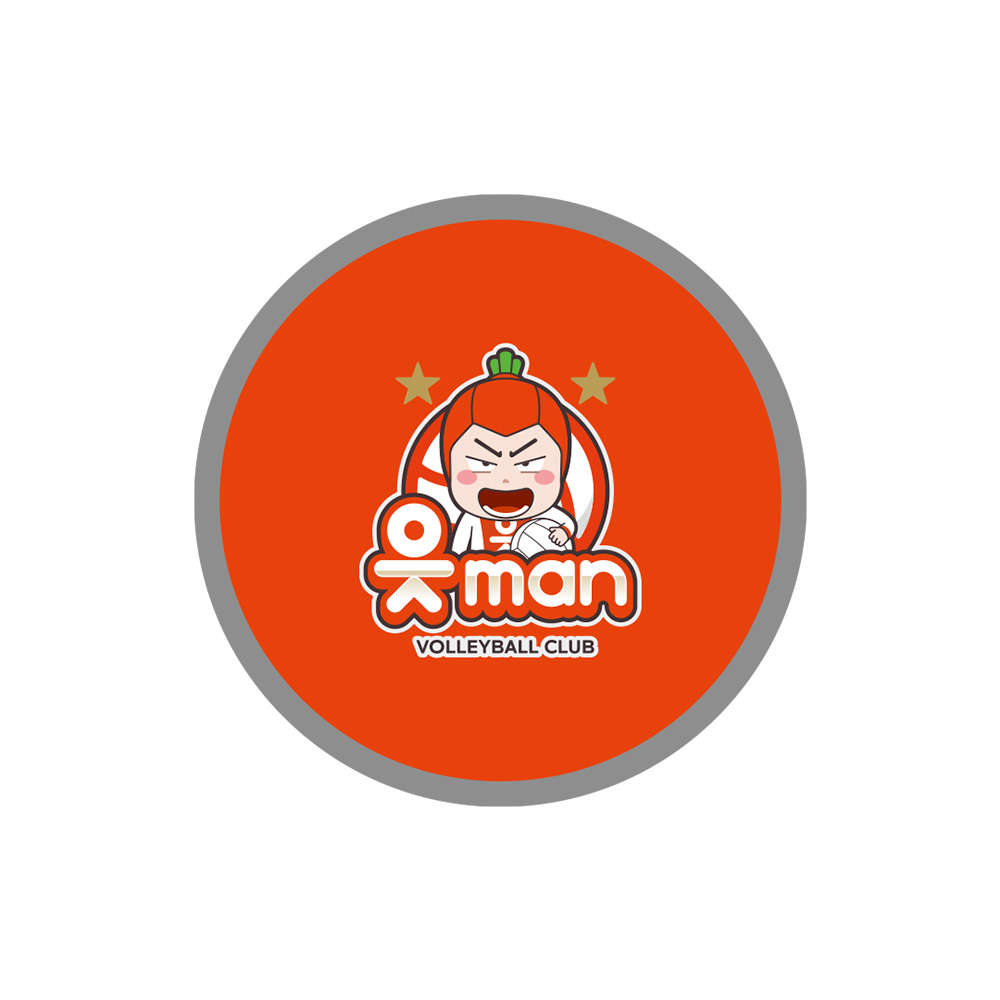 2025-26 OK저축은행 배구단 에폭시 뱃지