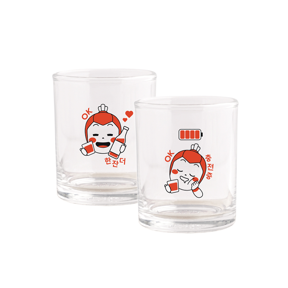 [OK저축은행] 변온소주잔 (2종 1세트)
