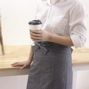 캐주얼 코튼 해지 허리 앞치마