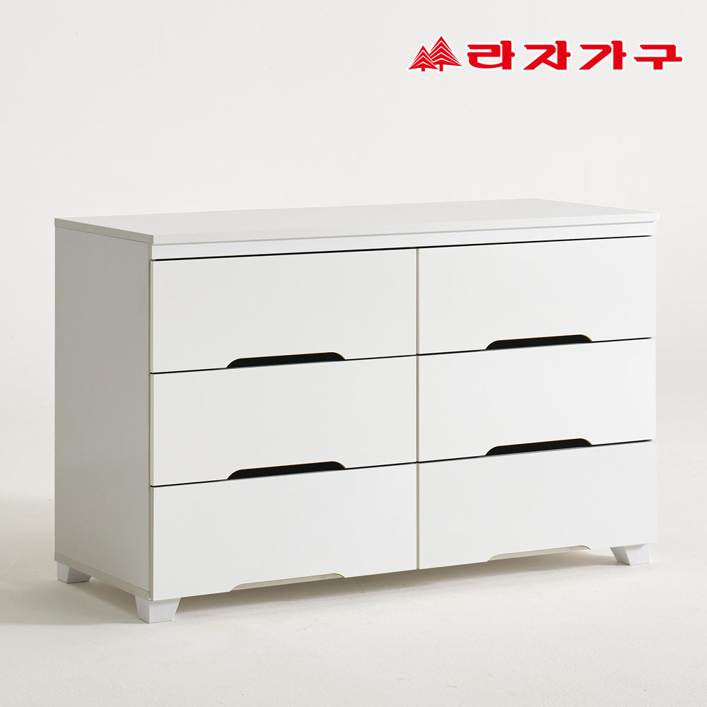라자가구 로나 1200 3단 속깊은 다용도 옷 수납 서랍장
