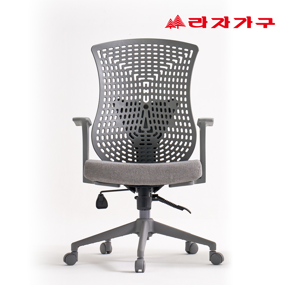 라자가구 그레이1 와이드 사무실 회의실 컴퓨터 학생 책상의자 국내제작