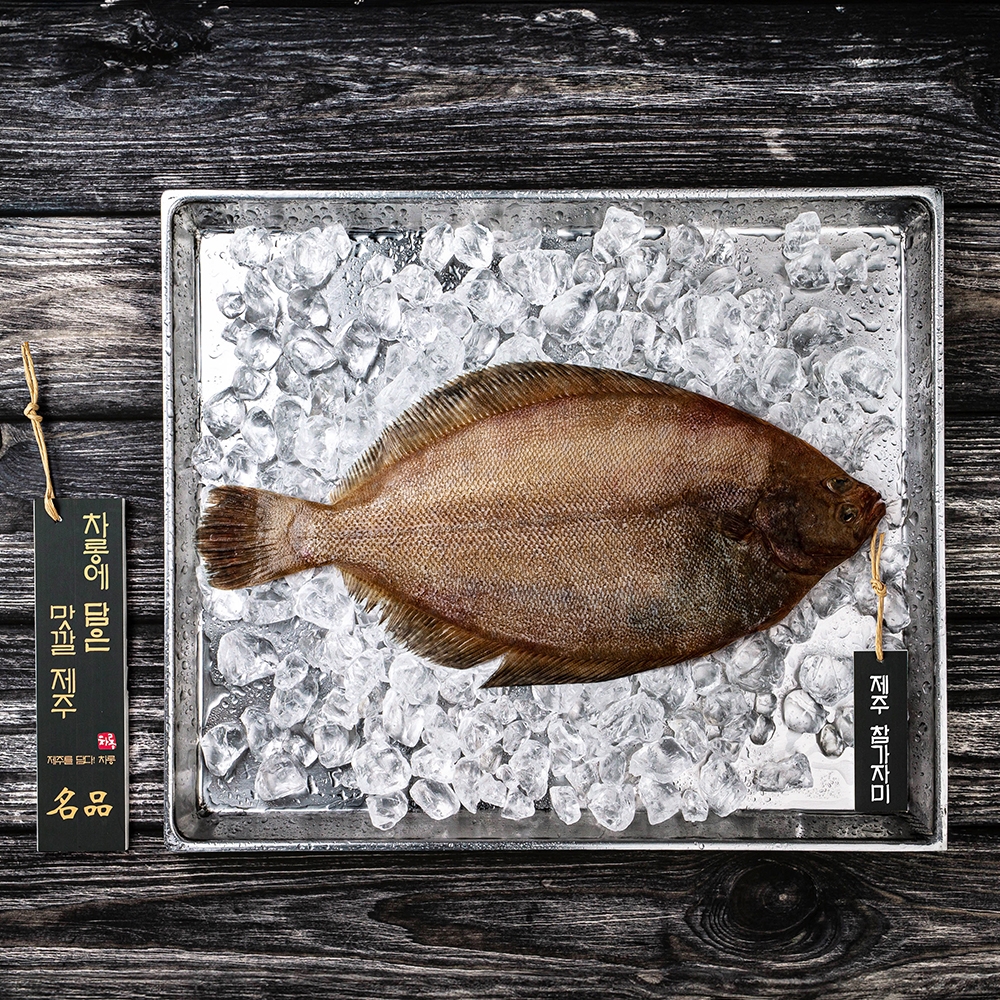 참가자미(특변한정형) 1kg 2마리 특대