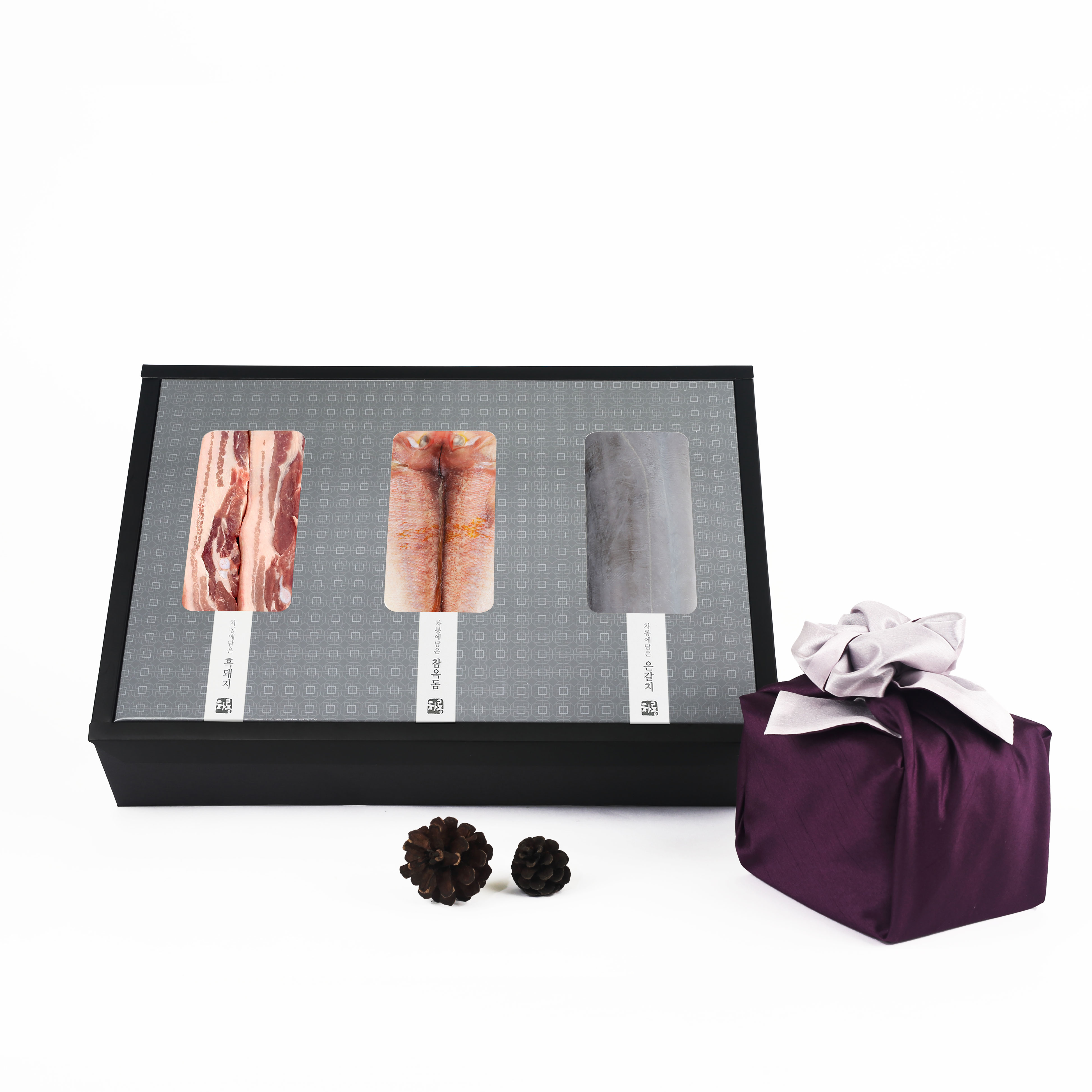 (명작형) 오겹살 1kg + 참옥돔 3마리 + 은갈치 3마리