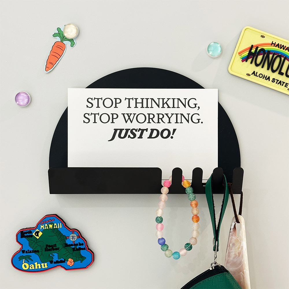 현관 자석 선반