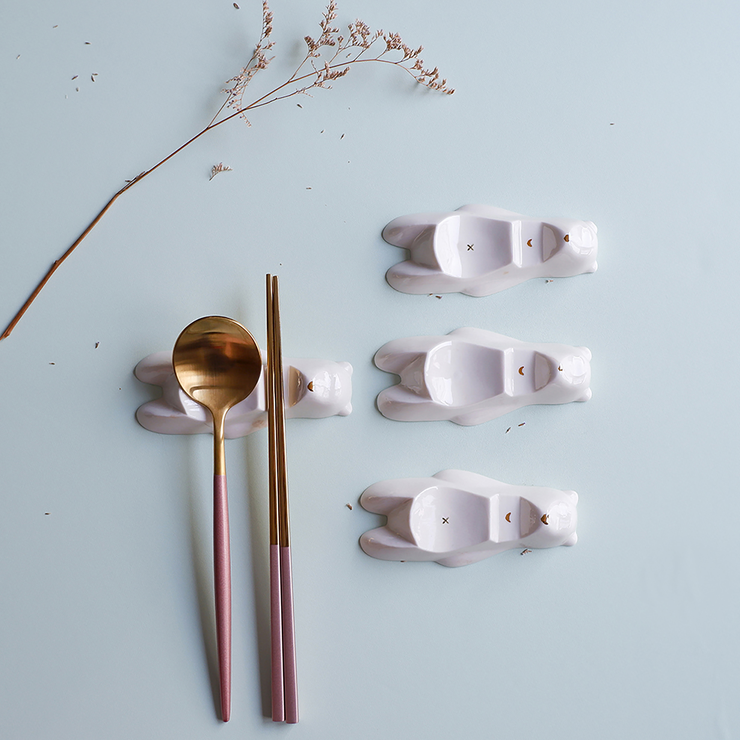 조은, 쉼 Ceramics 반달곰 수저받침