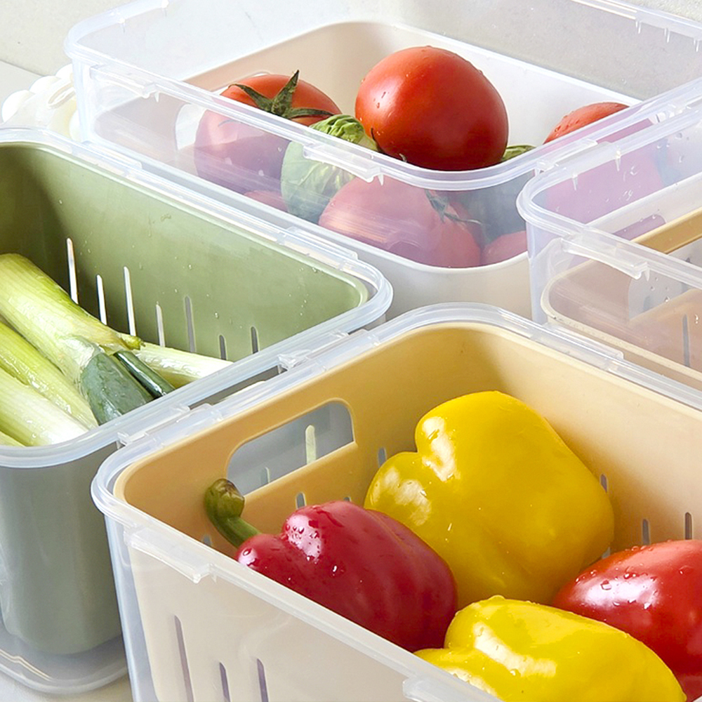 데코아르 포텐셜 BPA FREE 물빠짐 항균 밀폐용기