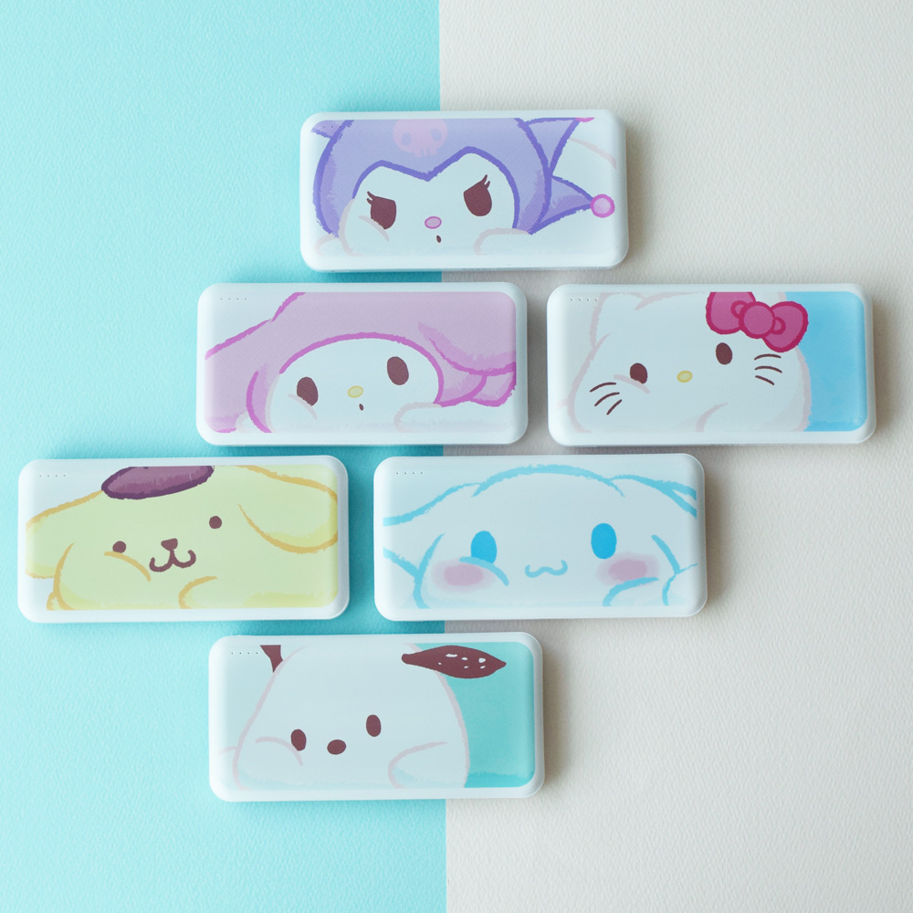 산리오캐릭터즈 퍼니마루 듀얼 보조배터리 10000mAh+5핀충전기2A증정