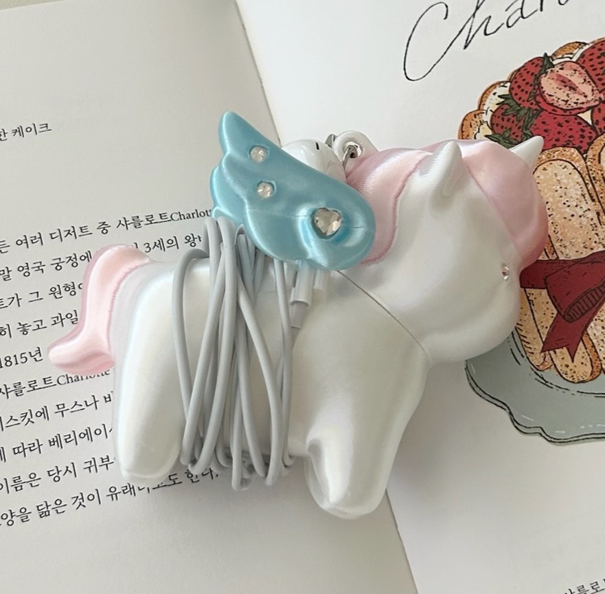 뚱니콘 이어폰 줄감개