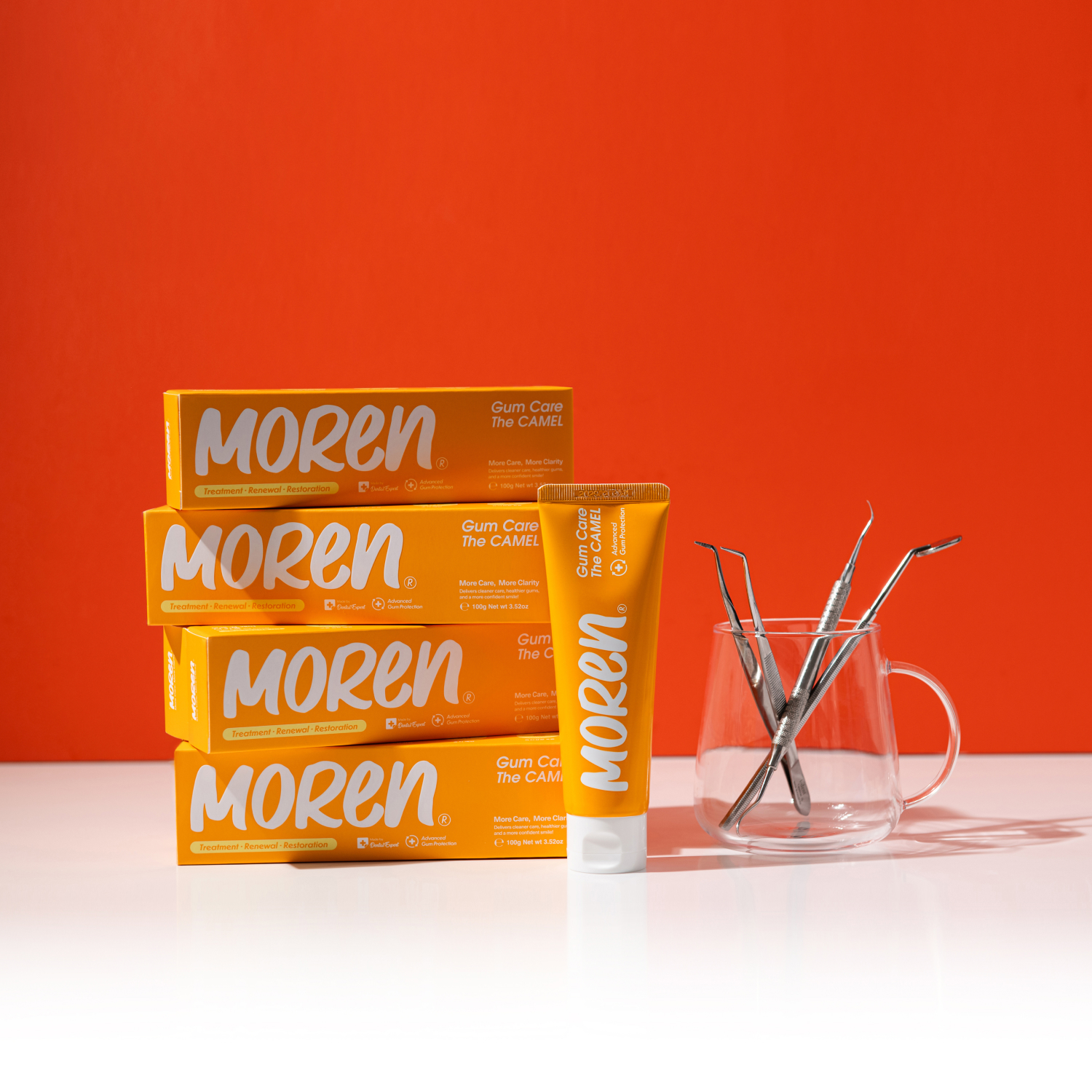 MOREN 검 케어 더 카멜 치약