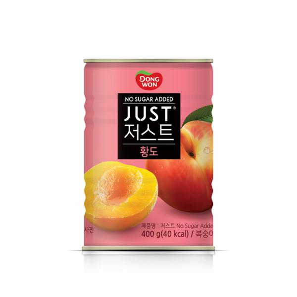 [동원] 저스트 노슈가 황도 2절 400g x 6개