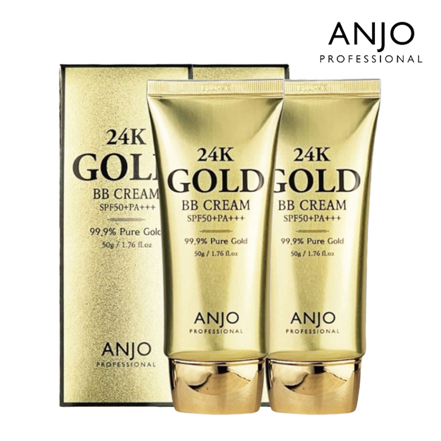 [앙쥬] 24K 광채커버 재생비비크림 50ml 1+1 (총 2개)