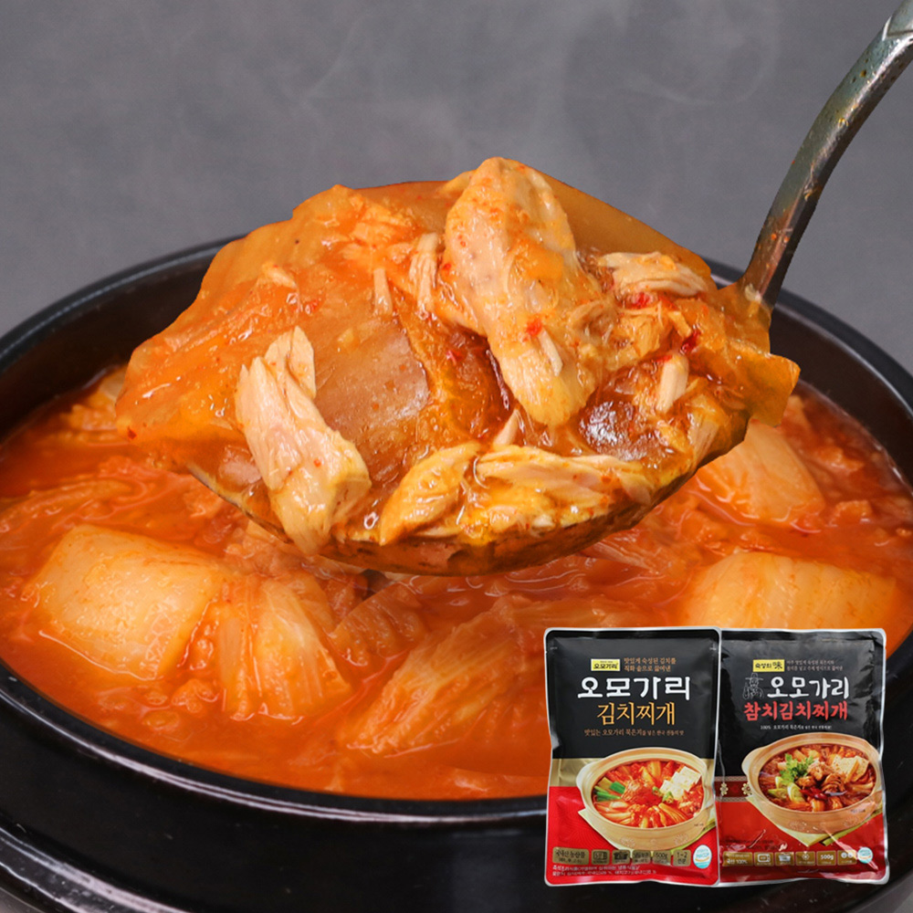 [마포맛집] 1994 오모가리 김치찌개 6인분(돼지/참치) 외 / 매장판매 동일 묵은지